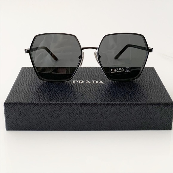 Prada Metal Frame Sunglasses - Picture 4 of 6